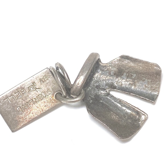 Vintage Sterling Silver Cowboy Chaps Charm Bracelet - Picture 4 of 6